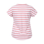 Pink Stripe Smocking Maternity/Nursing Tunic Top