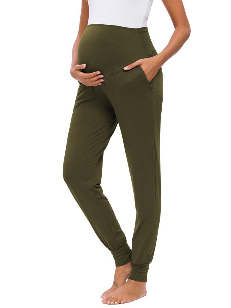 Pregnancy Pants Activewear Over Bump Maternity Joggers – kapafamily