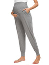 Pregnancy Pants Activewear Over Bump Maternity Joggers-Ship in February.