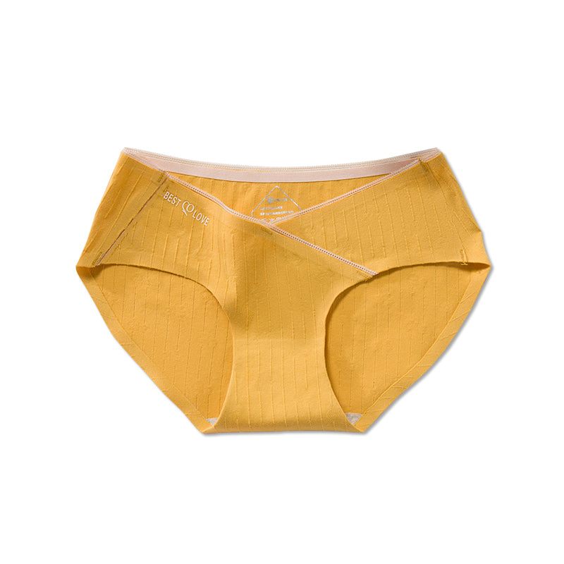 One-piece Seamless Anti-bacterial Maternity Underwear Panty