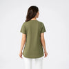 Solid Button Maternity/Nursing Top