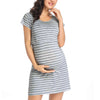 Breastfeeding Lift Up Maternity & Nursing Dress